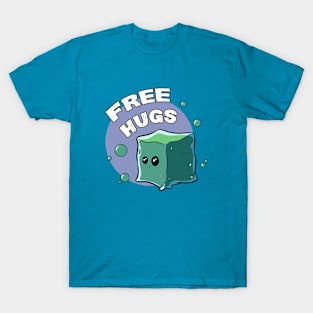 Gelatinous Cube Free Hugs T-Shirt